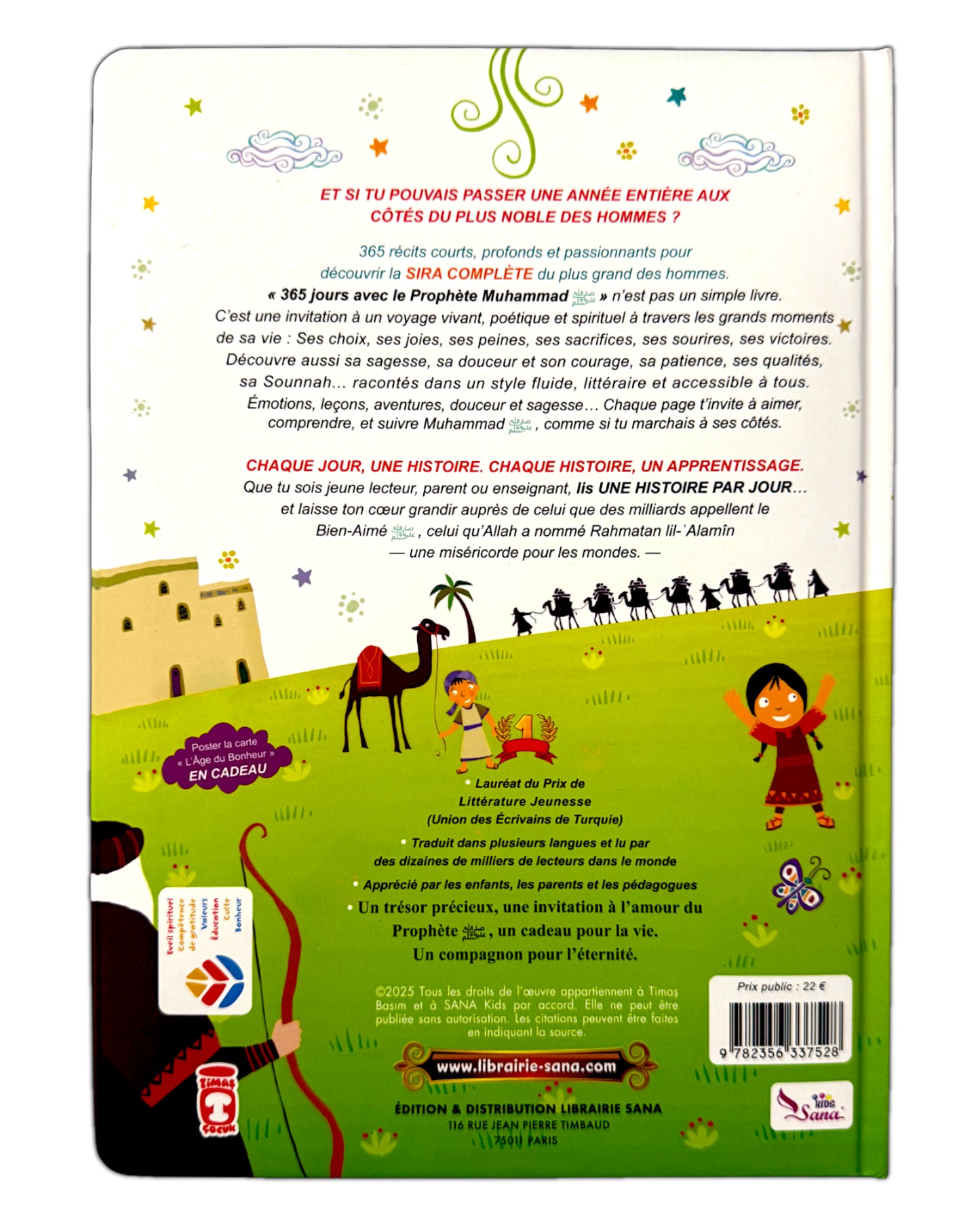 365 jours avec le Prophète – Livre pour les jeunes et enfants