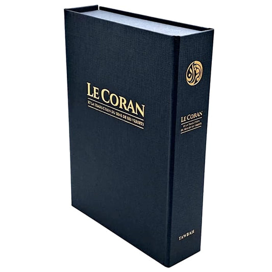 Coffret Le Coran et la traduction du sens de ses versets (Arabe - Français) – Tawbah - Grand Format 27 * 19 cm - KokechliÉditions Tawbah