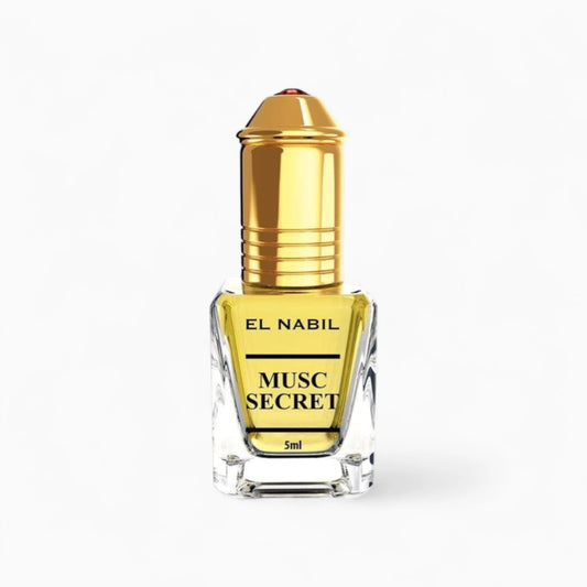 Musc Secret – Extrait de Parfum Roll-On 5 ml – Maison El Nabil