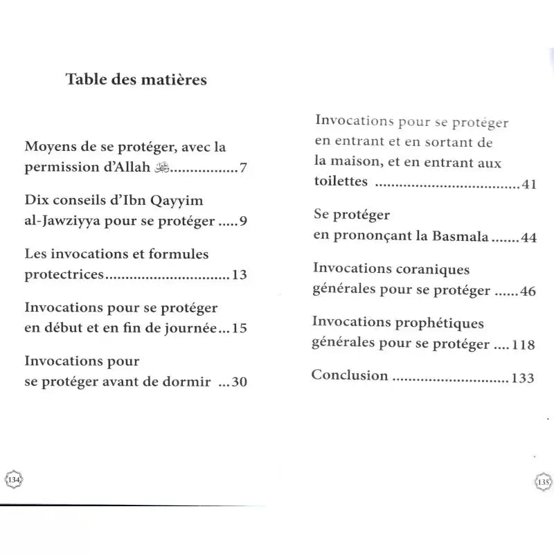 120 Invocations Protectrices contre le Mauvais Œil et les Djinns - couverture souple noir - KokechliAl Hadîth