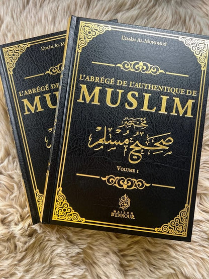 L’Abrégé de l’Authentique de Muslim – 2 Volumes ( Sahîh Muslim )