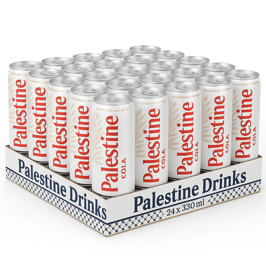 Palestine Cola 33cl – Boisson Gazeuse, Sans Gluten, Sans OGM