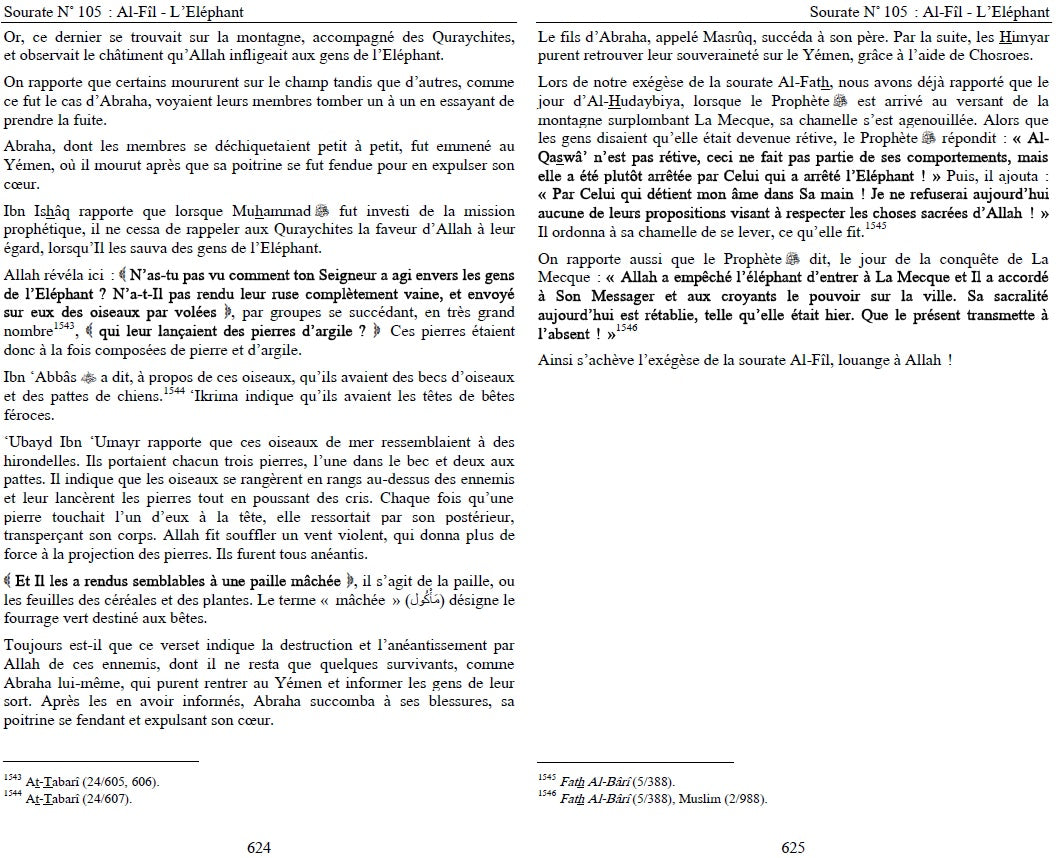 Sahîh Tafsîr ibn Kathîr : L'authentique de l'Exégèse du Coran sublime (Commentaire en 5 volumes)