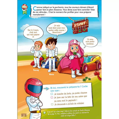 La Grande Course vers le Paradis – Bande dessinée & jeux éducatifs - à partir de 7 ans