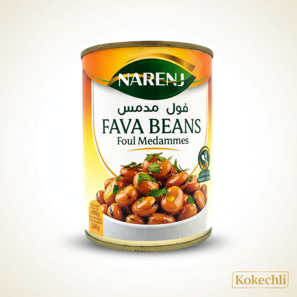 Foul Medammes Naranj 400 g – Fèves prêt à manger
