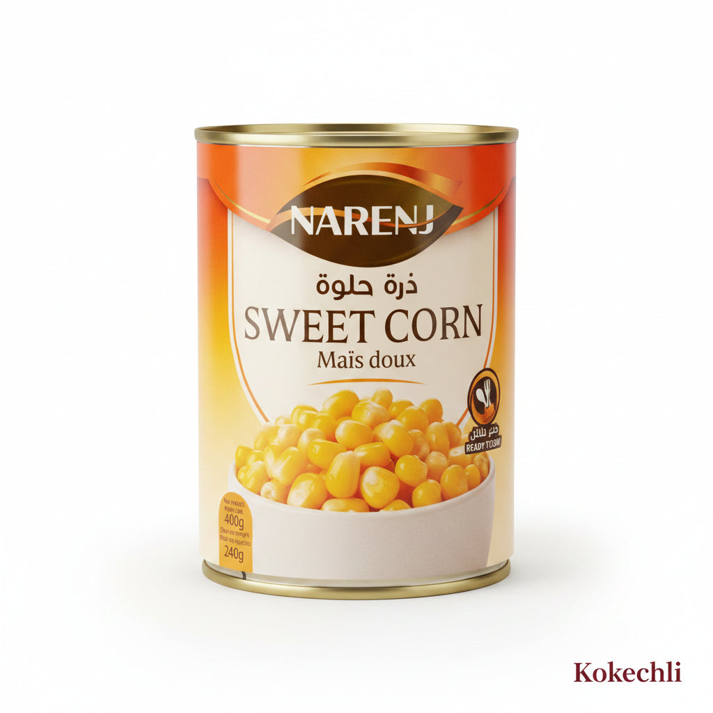 Maïs Doux en Conserve – Narenj 400g