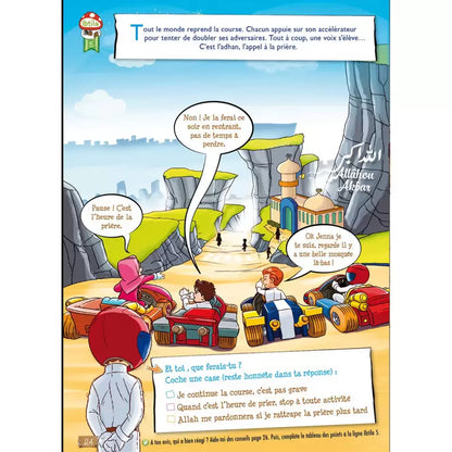 La Grande Course vers le Paradis – Bande dessinée & jeux éducatifs - à partir de 7 ans