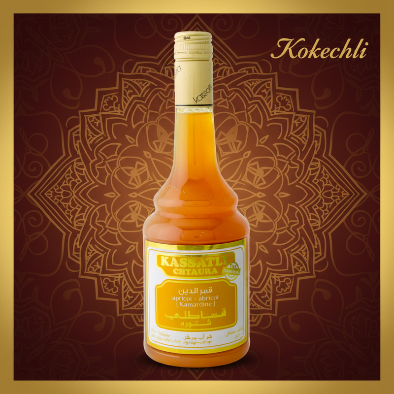 Sirop de Kamardine Abricot Kassatly Chtaura 600 ml – Boisson libanaise قمر الدين