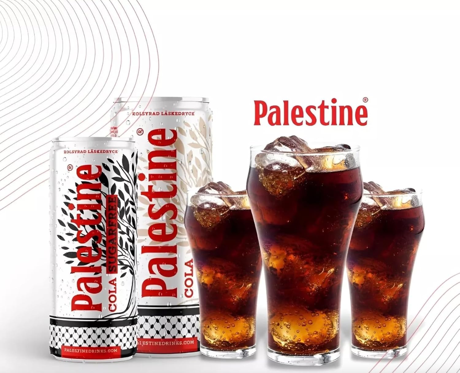 Palestine Cola Sugarfree – Boisson gazeuse sans sucre 250ml