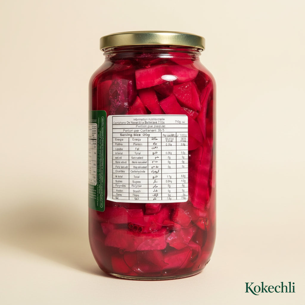 Cornichons de Navet à la Betterave – Durra 710g