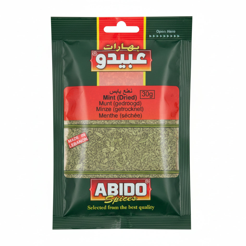 Menthe Séchée Abido Spices – 30 g