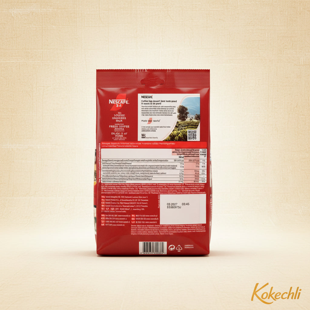 Nescafé 3in1 Classic – Café Soluble Sucré Crémeux | 10 Sachets | Nescafé