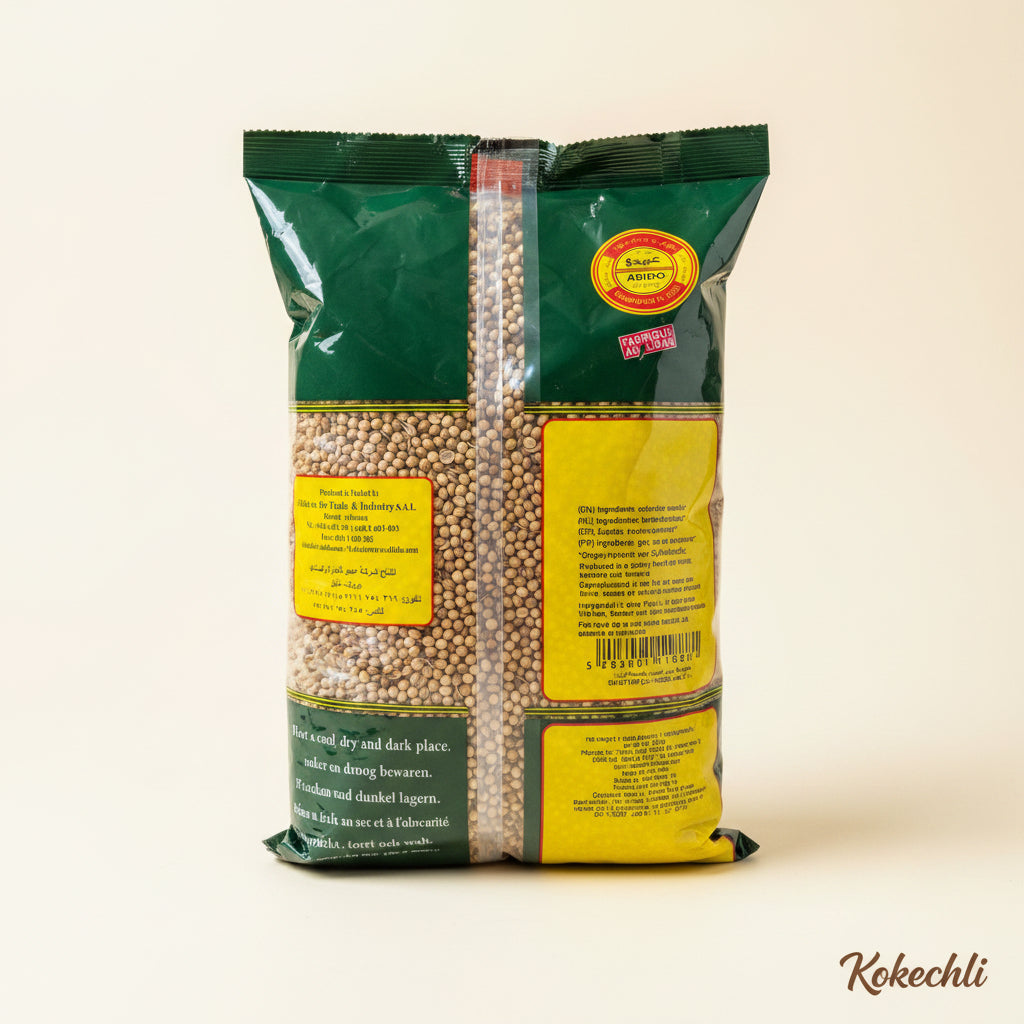 Coriandre en GrainsABIDO  –500g | Épice Orientale Authentique