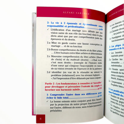 Du choix du conjoint à la qualité de vie du couple - Sakinah Alfaki - Maison d'ennour