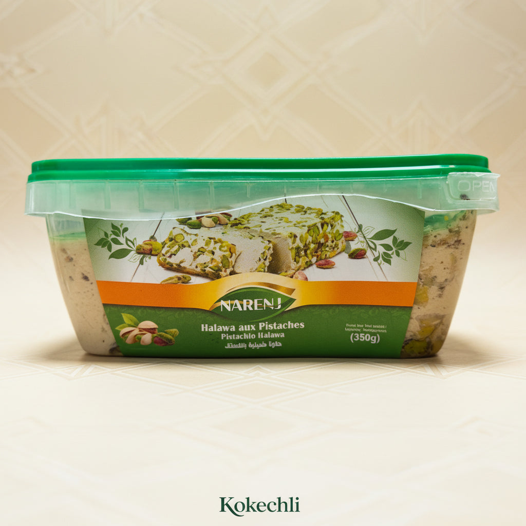 Halawa aux Pistaches NARENJ 350g – Halva à la Pistache