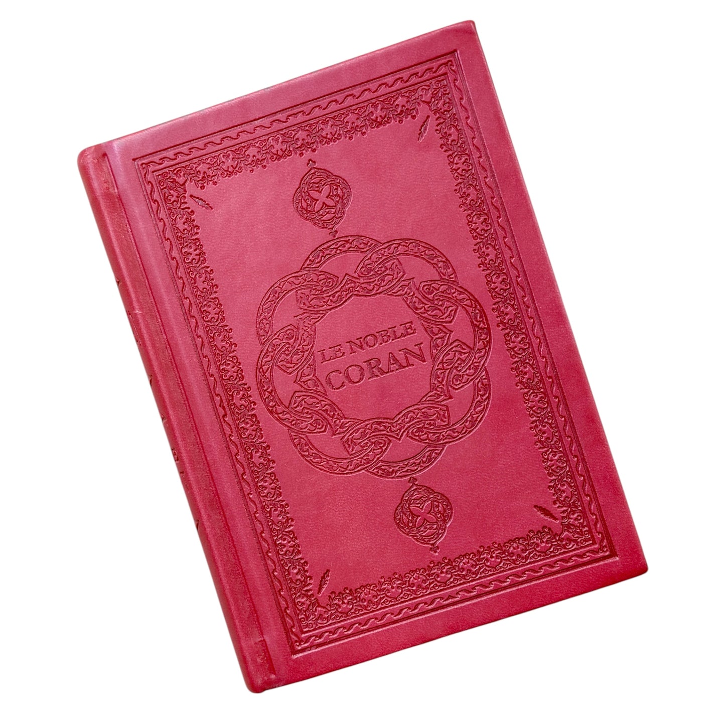 Le Noble Coran (arabe / français / phonétique) – Couleur rouge – Format de poche