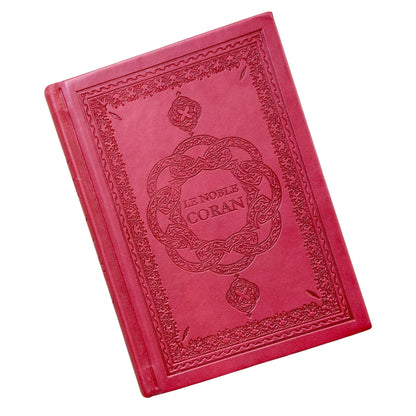Le Noble Coran (arabe / français / phonétique) – Couleur rouge – Format de poche