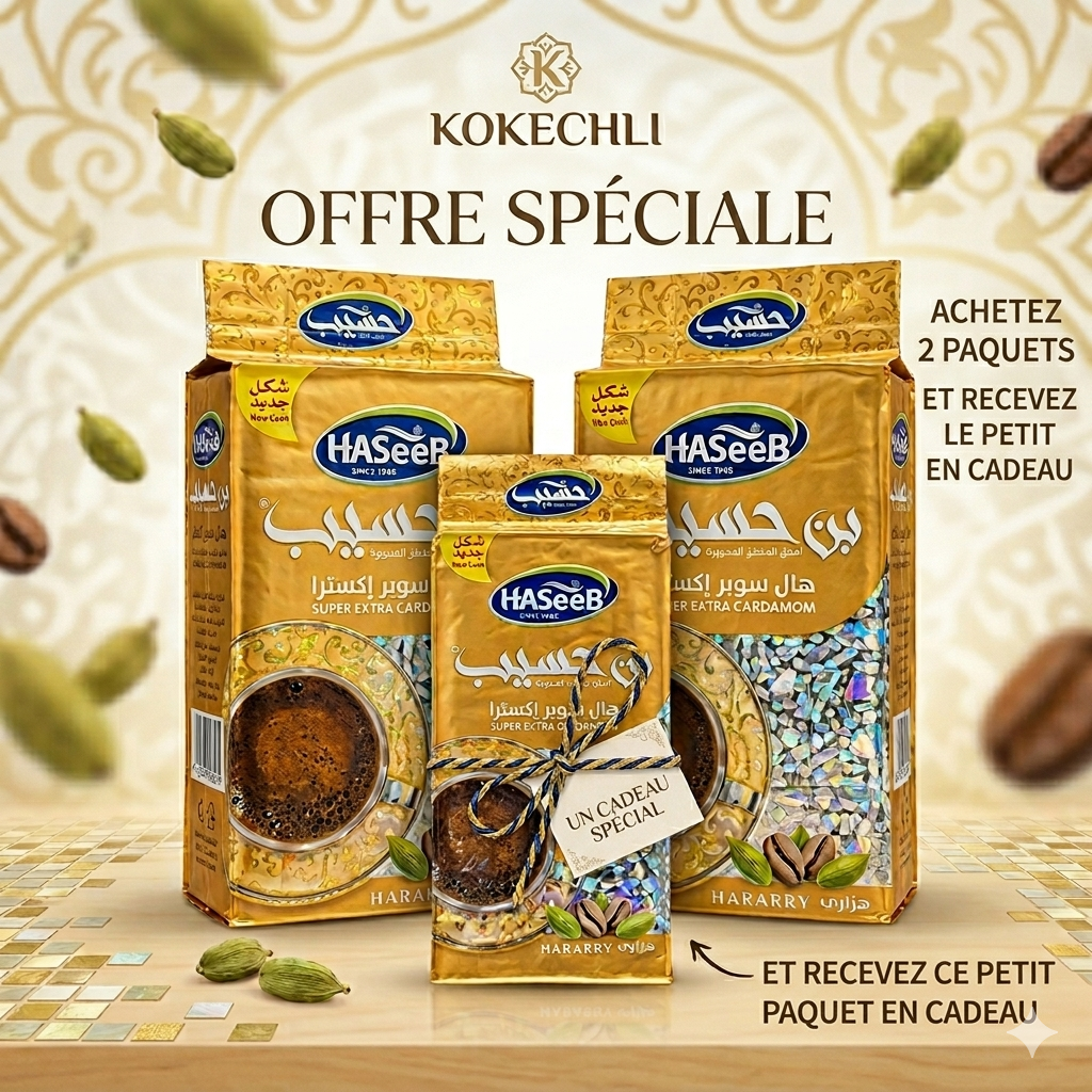 Café Haseeb Super Extra à la cardamome