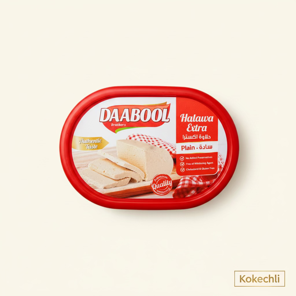 Halawa Extra Nature ( halva ) - Confiserie libanaise au tahini - Daabool Brothers