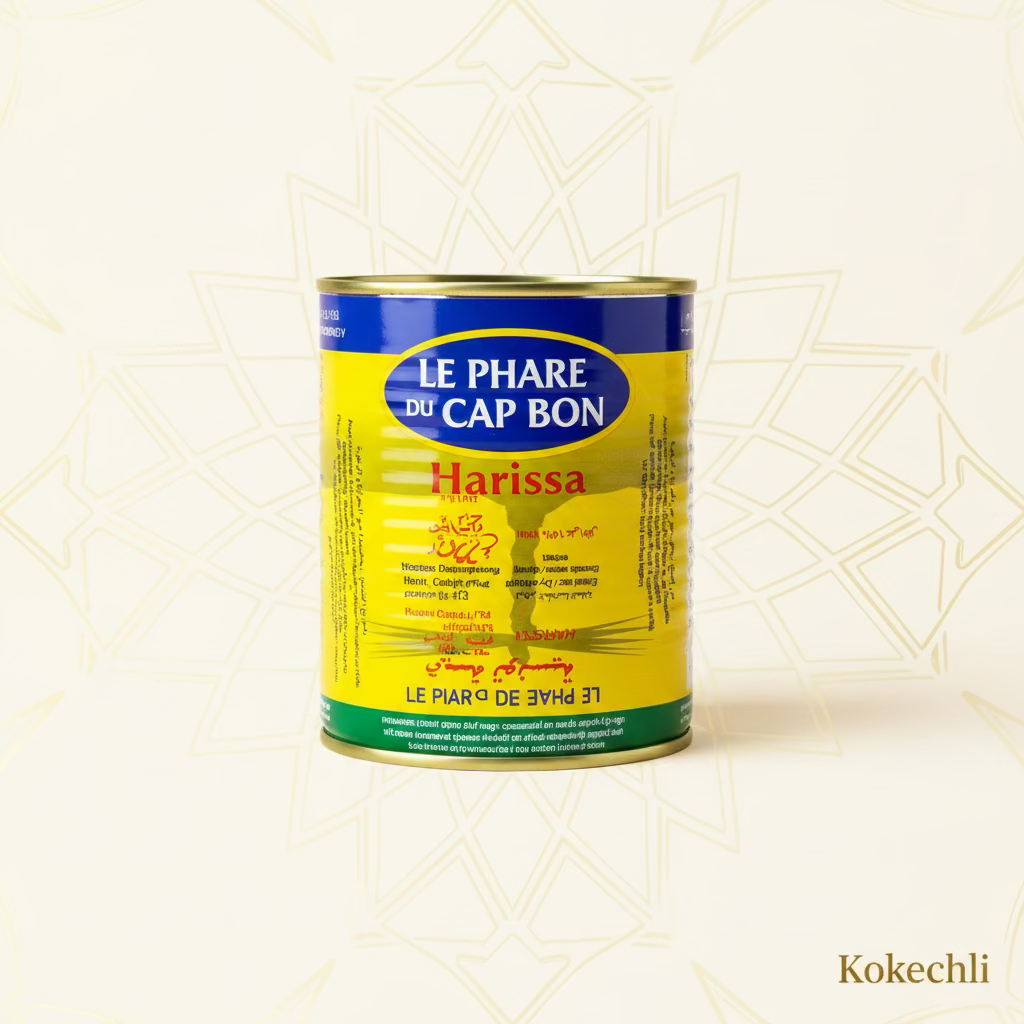 Harissa Le Phare du Cap Bon 760 g – Harissa tunisienne originale au piment rouge fort