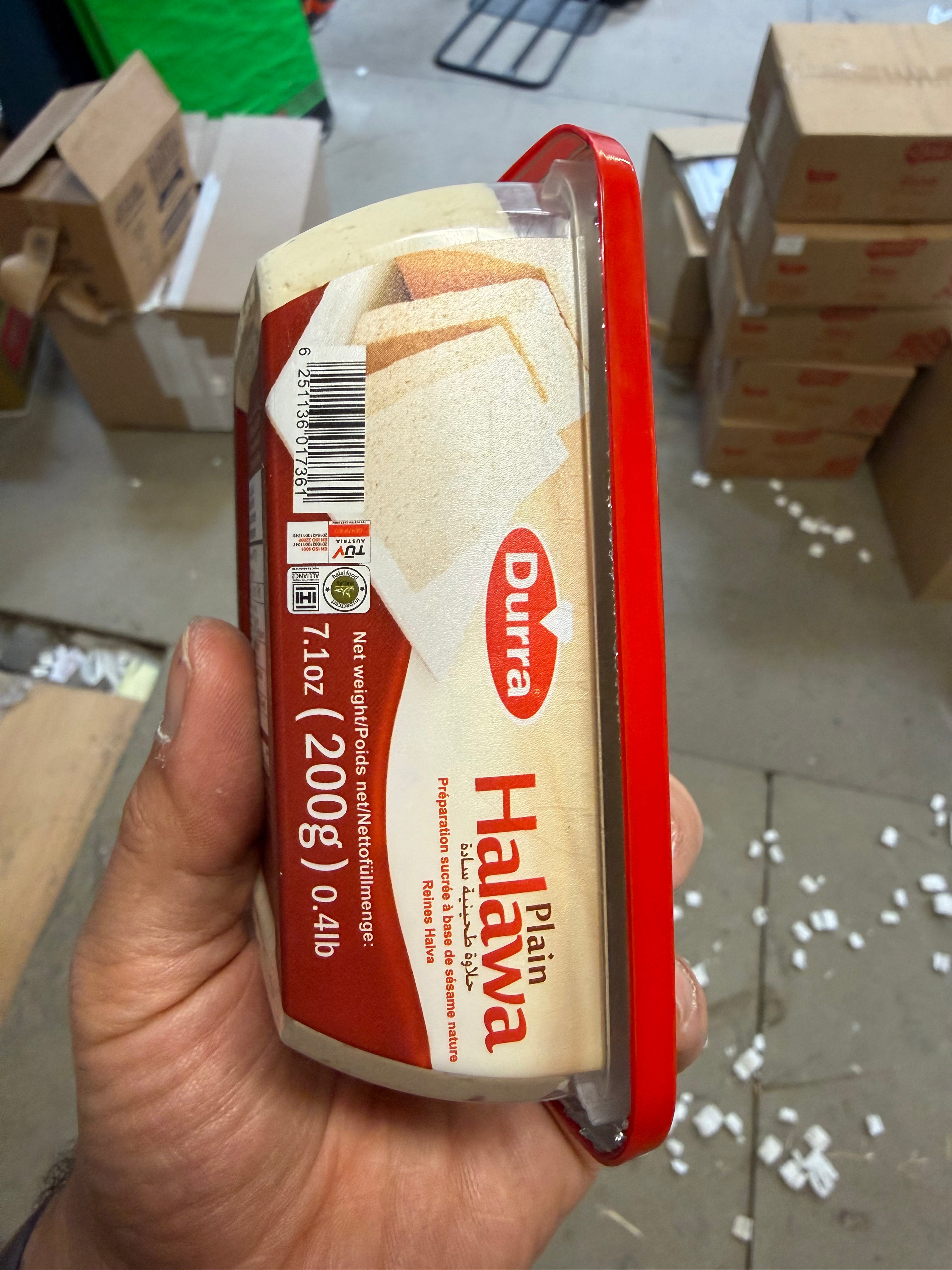 Halawa Nature Durra 200 g – Confiserie orientale au sésame حلاوة طحينية سادة