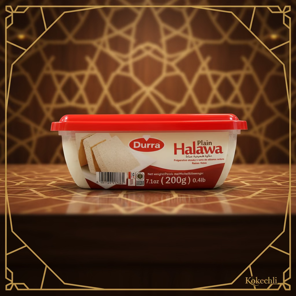 Halawa Nature Durra 200 g – Confiserie orientale au sésame حلاوة طحينية سادة
