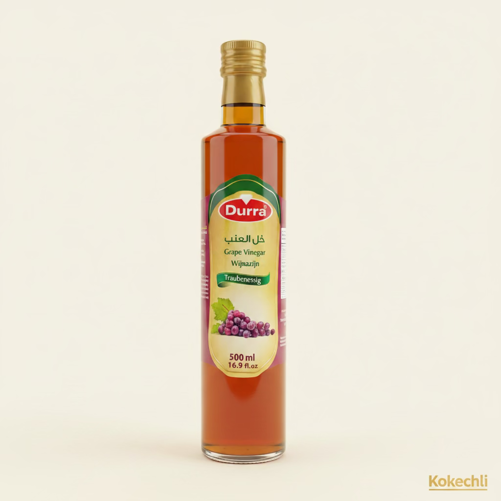 Vinaigre de Raisin Durra 500 ml – خل العنب – Extrait naturel de raisin, acidité ≥5%