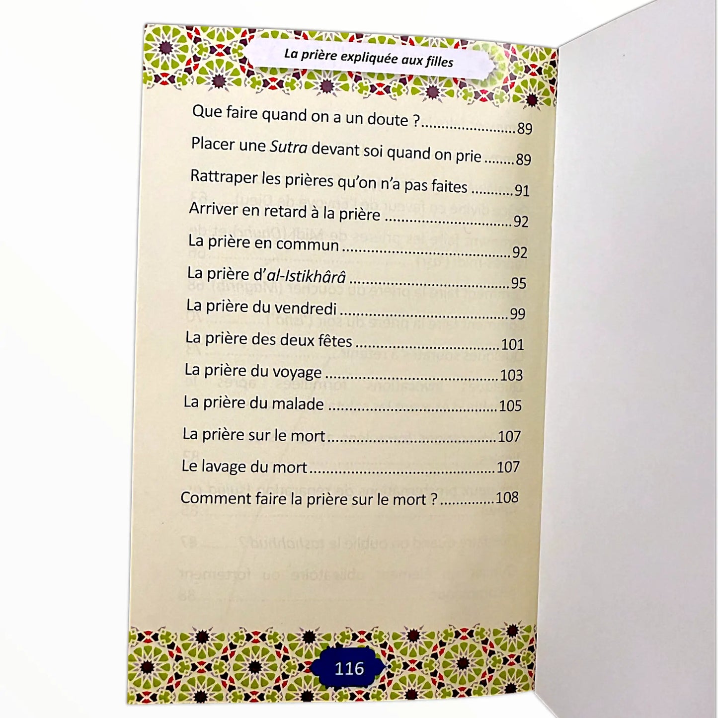 La prière expliquée aux filles