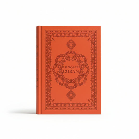 Le Noble Coran – Arabe / Français / Phonétique  Couleur orange foncé – Taille moyenne – Format poche