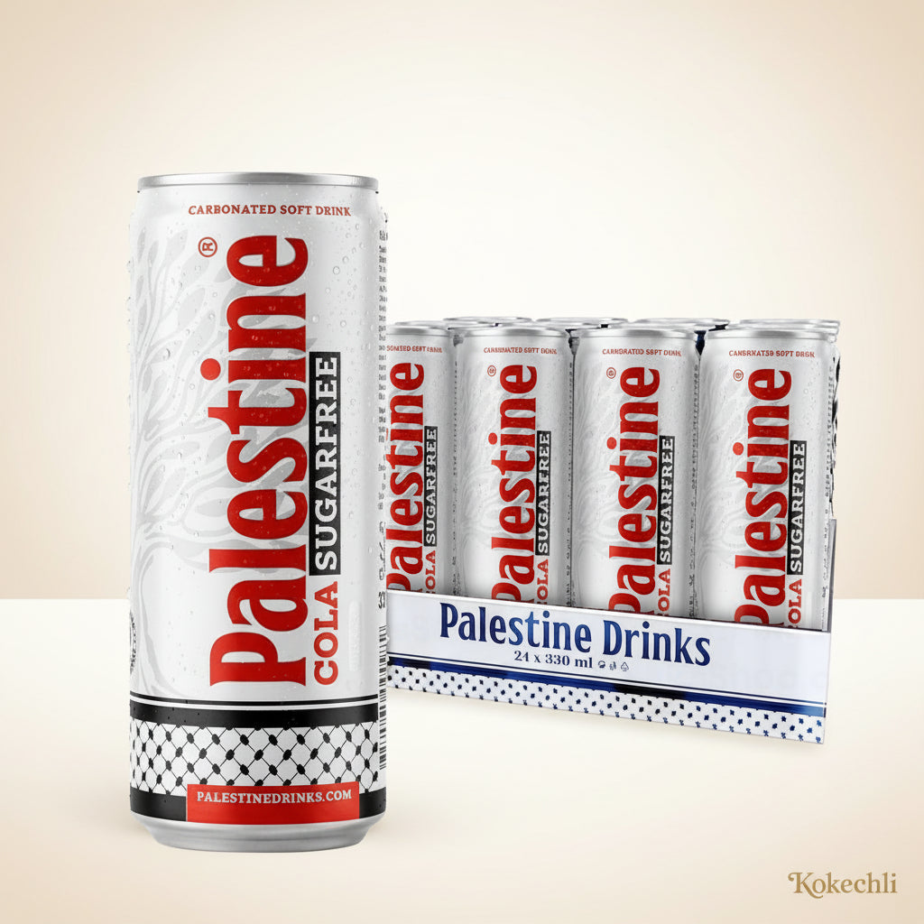 Palestine Cola Sugarfree – Boisson gazeuse sans sucre 250ml