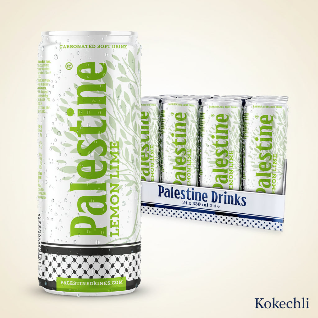 Palestine Lemon Lime Drink – Boisson gazeuse citron-citron vert 250ml