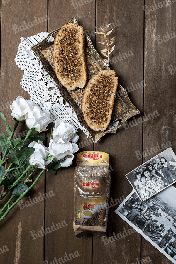 Zaatar au Sumac Oriental, Mélange d'Alep Authentique – 400 g – Baladna
