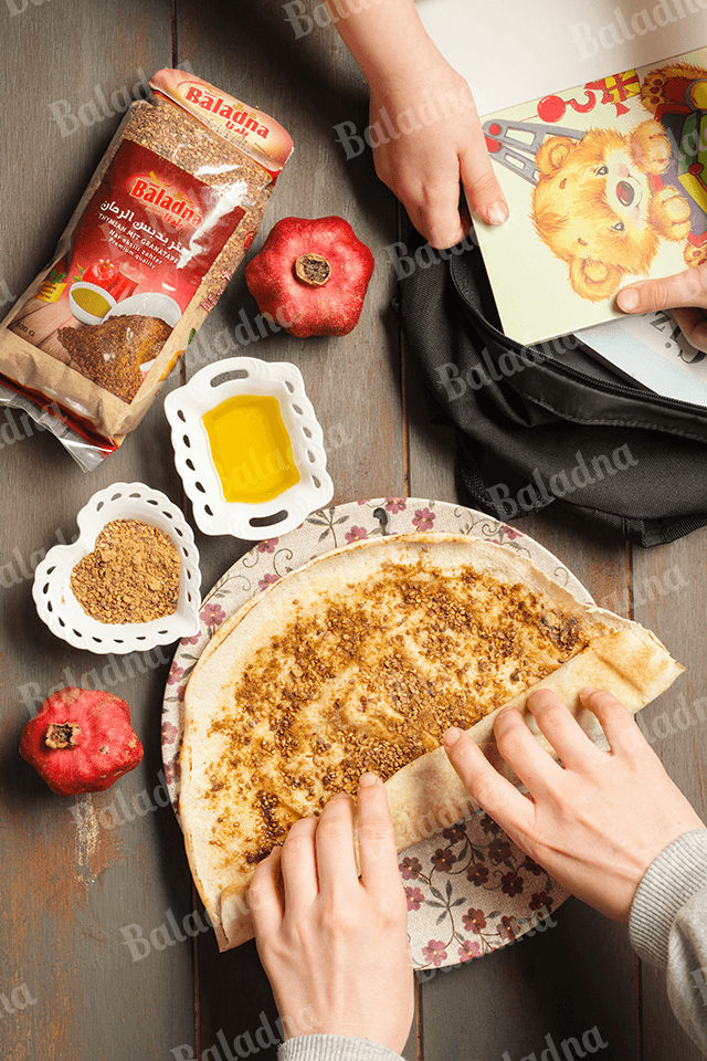Zaatar au Sumac Oriental, Mélange d'Alep Authentique – 400 g – Baladna