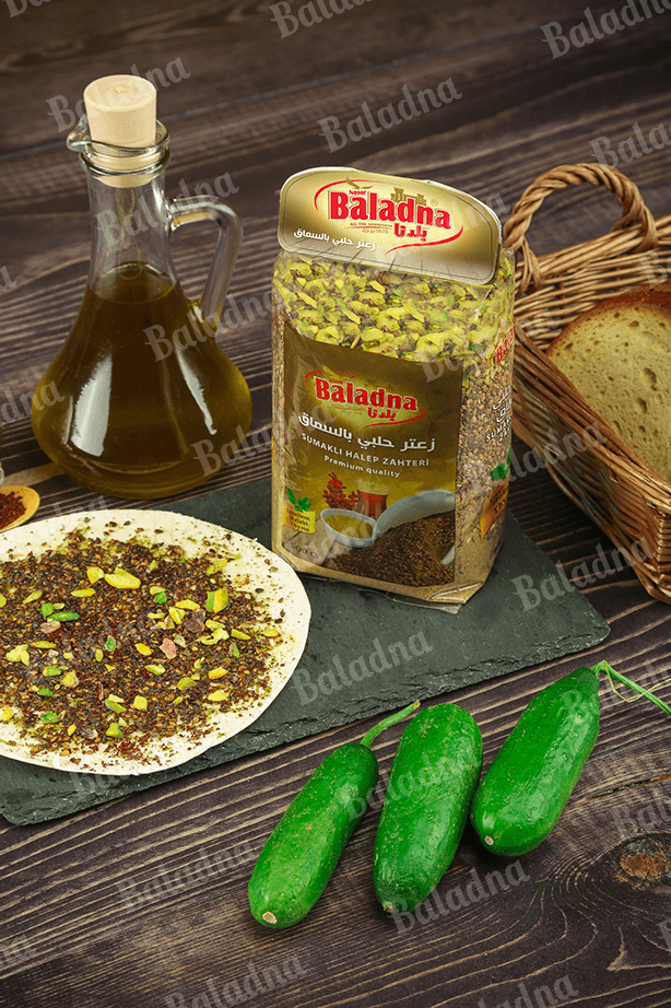 Zaatar au Sumac Oriental, Mélange d'Alep Authentique – 400 g – Baladna