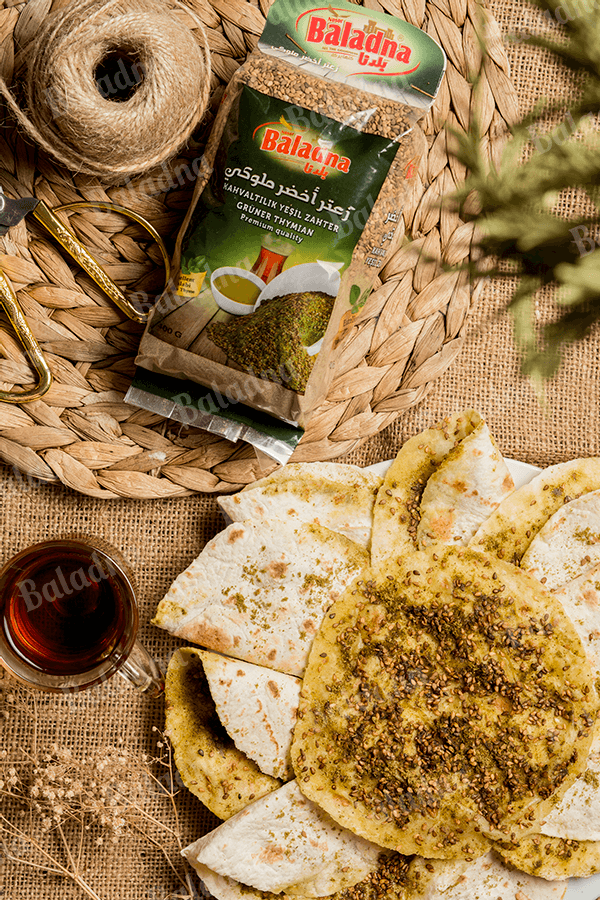 Zaatar au Sumac Oriental, Mélange d'Alep Authentique – 400 g – Baladna
