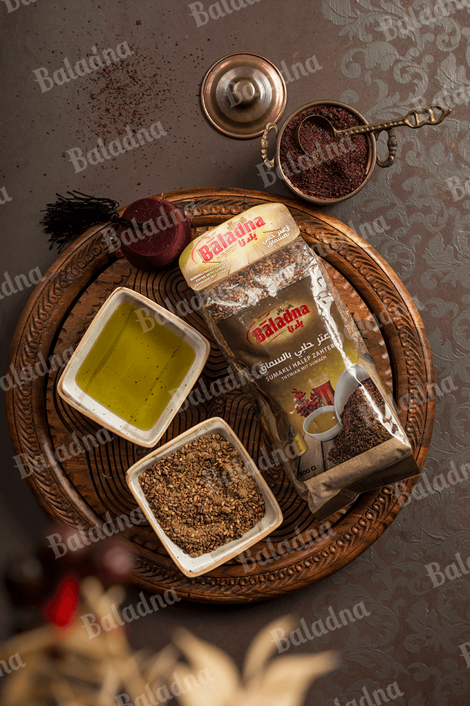 Zaatar au Sumac Oriental, Mélange d'Alep Authentique – 400 g – Baladna