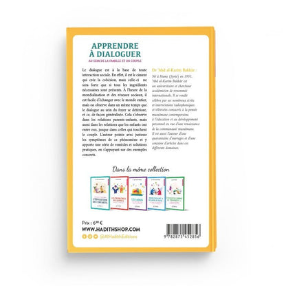 Apprendre à dialoguer au sein de la famille et du couple – Dr Abd al - Karim Bakkar – Éditions Al - Hadîth - Kokechli Al Hadîth