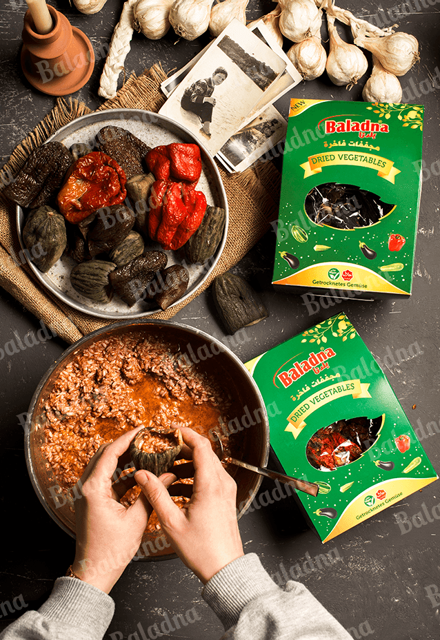 Aubergines Séchées – Baladna | Spécialité Orientale - Kokechli Baladna