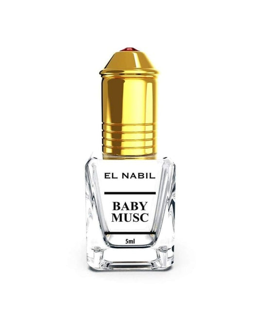 Baby Musc – Extrait de Parfum Sans Alcool – Roll - On 5 ml | EL NABIL - KokechliMa boutique