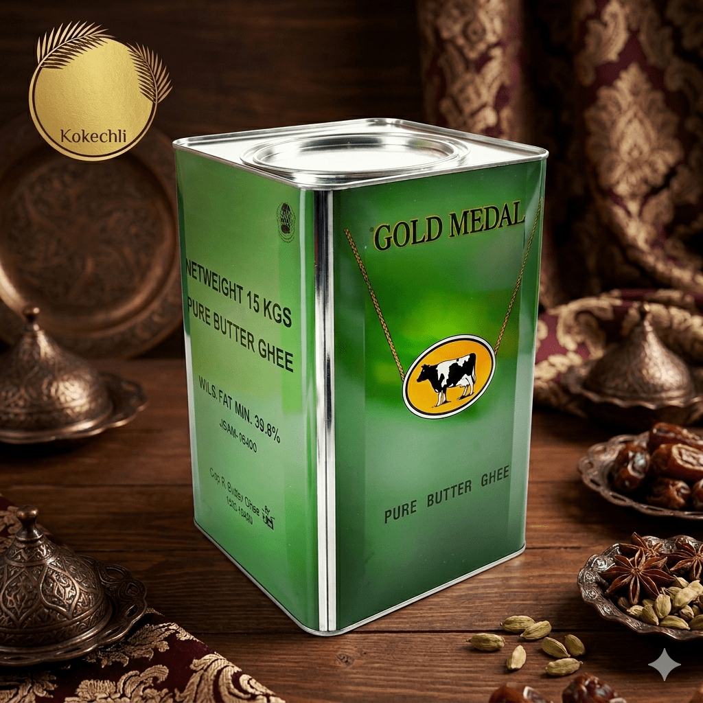 Beurre Clarifié – Smen / Ghee « البقرة الحلوب » – Gold Medal - Kokechli Gold Medal