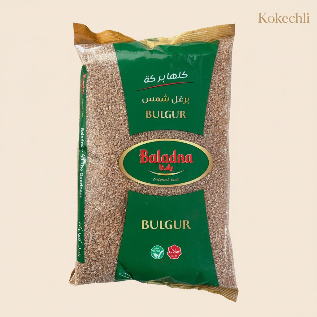 Boulgour Brun Fin 900 g – Baladna | Céréale Complète Naturelle - Kokechli Baladna