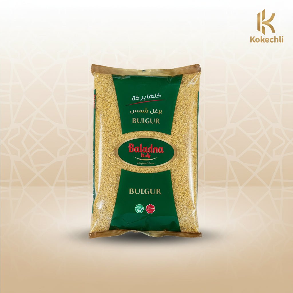 Boulgour Jaune Fin 900 g – Baladna | Céréale Douce et Légère - Kokechli Baladna
