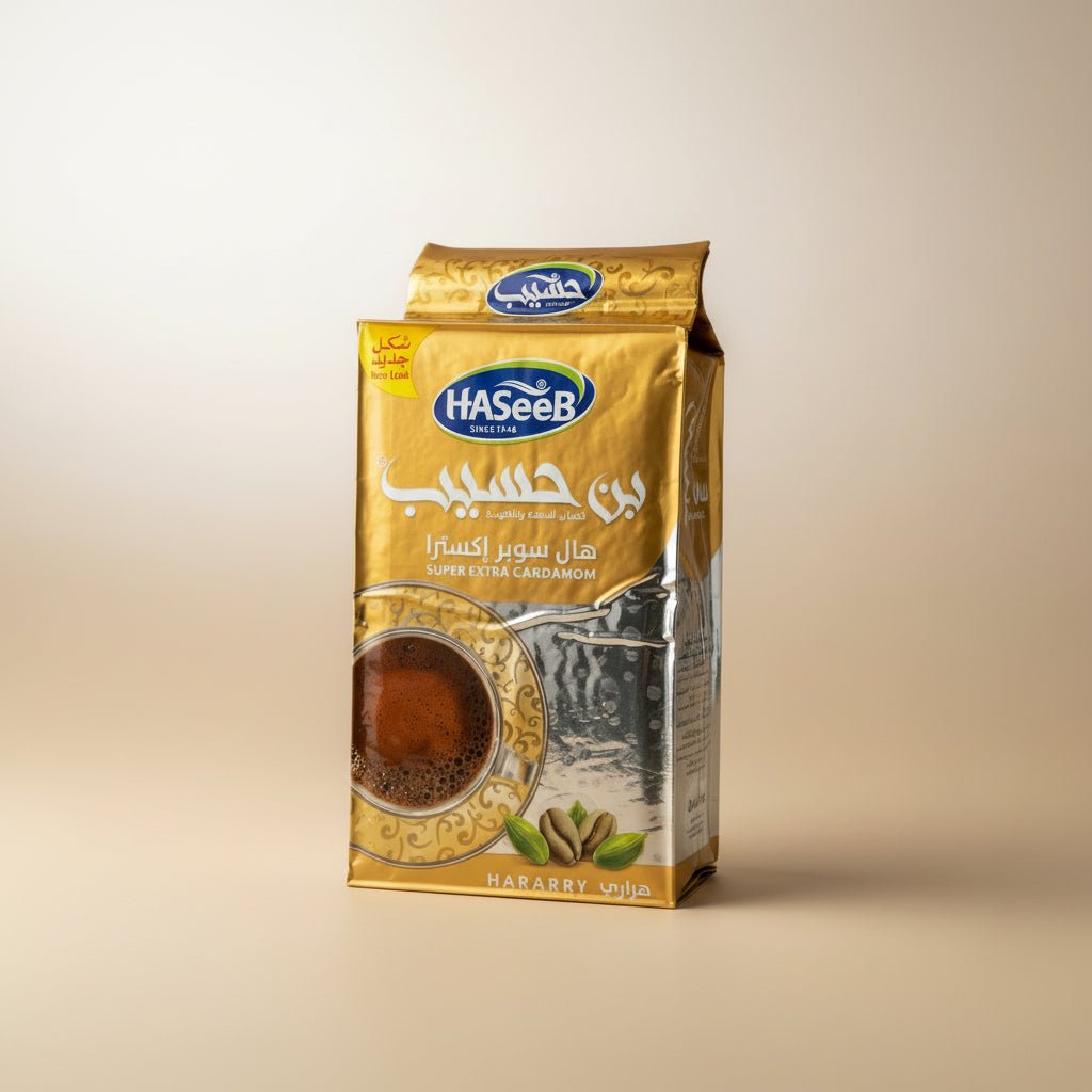 Café Haseeb Super Extra à la cardamome (500 g) - KokechliBassam