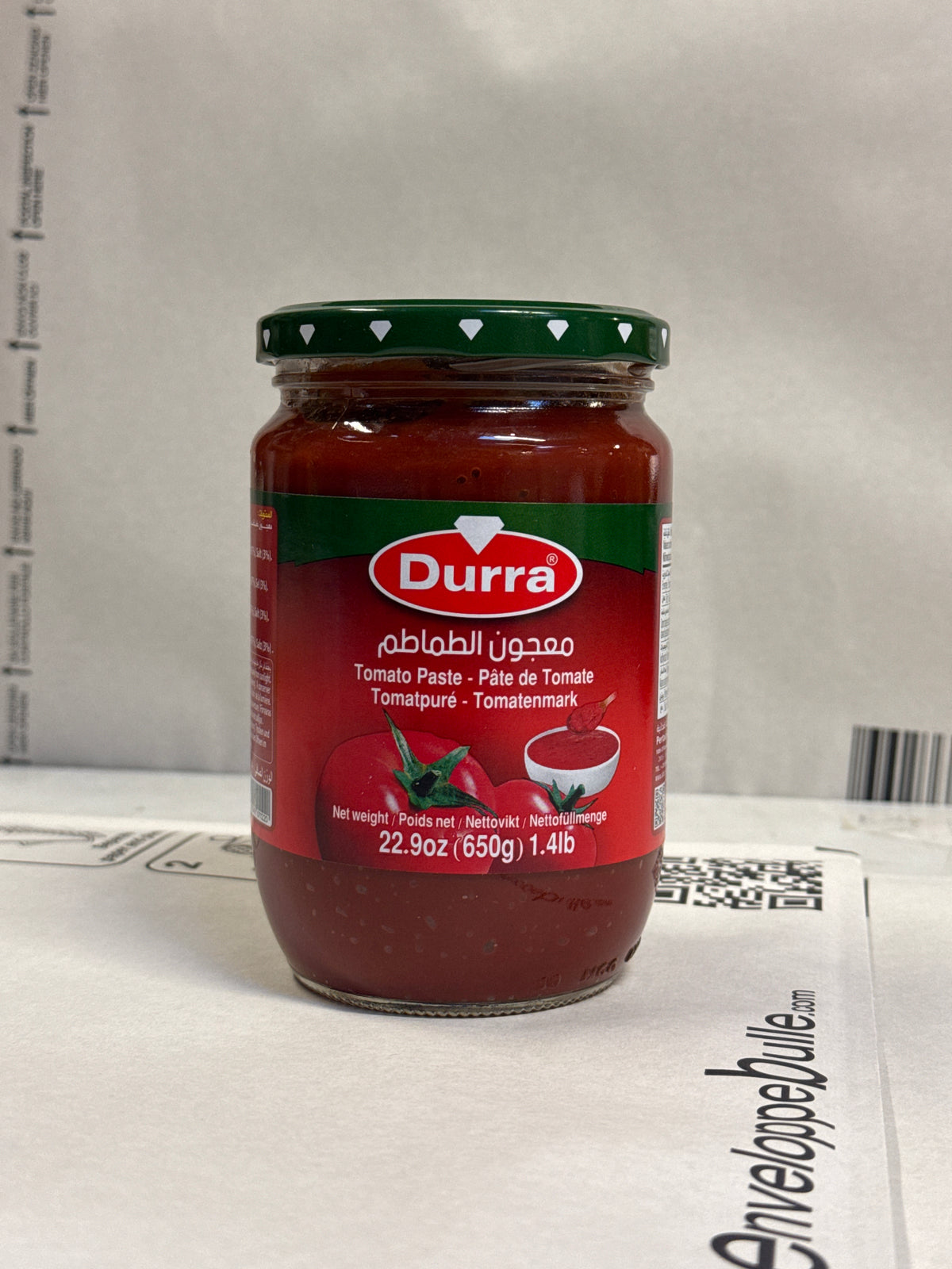 Concentré de Tomates Durra Bocal 650g