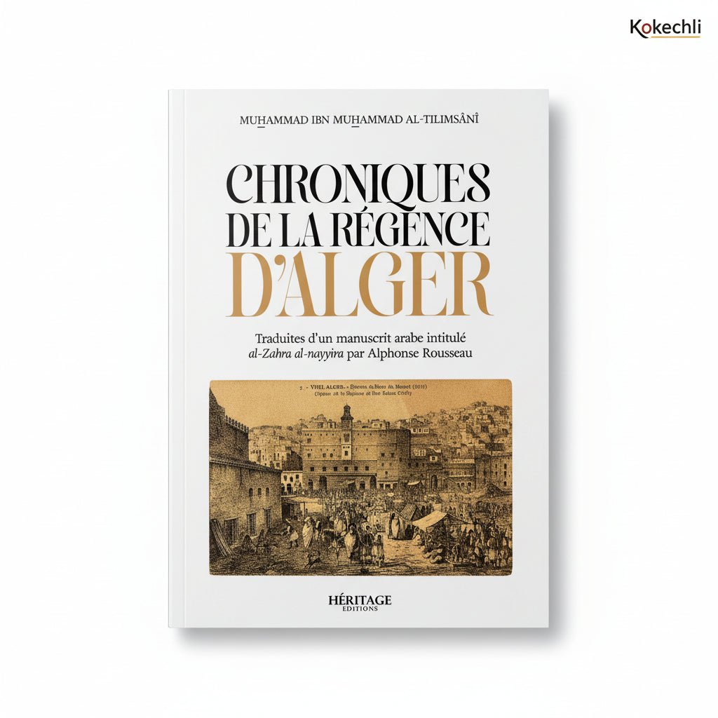 Chroniques de la Régence d'Alger - Muhammad Ibn Muhammad Al - Tilimsânî - Éditions Héritage - Kokechli Éditions Héritage