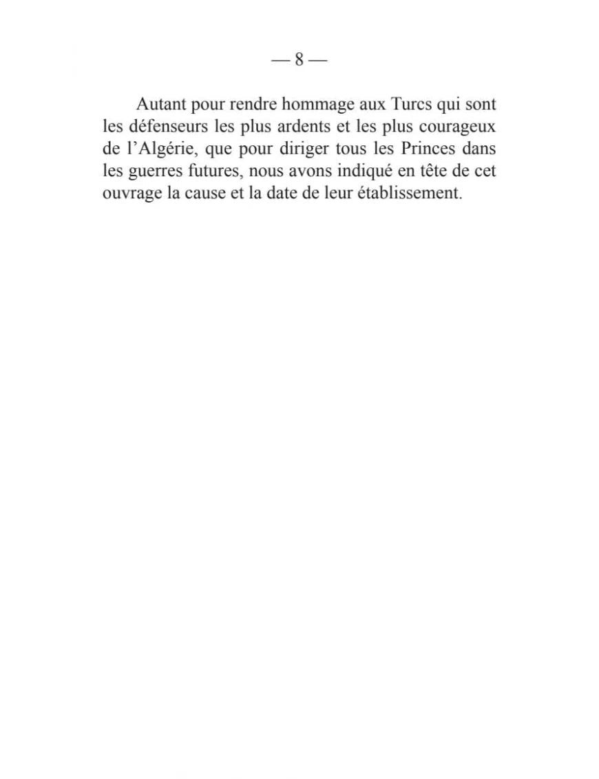 Chroniques de la Régence d'Alger - Muhammad Ibn Muhammad Al - Tilimsânî - Éditions Héritage - Kokechli Éditions Héritage