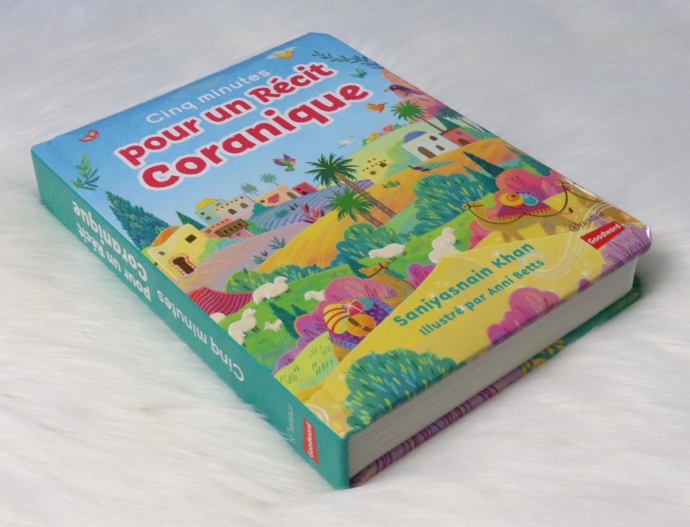 Cinq minutes pour un récit coranique (Livre avec pages cartonnées) – Saniyasnain Khan – Illustré par Anni Betts – Orientica - Kokechli Orientica
