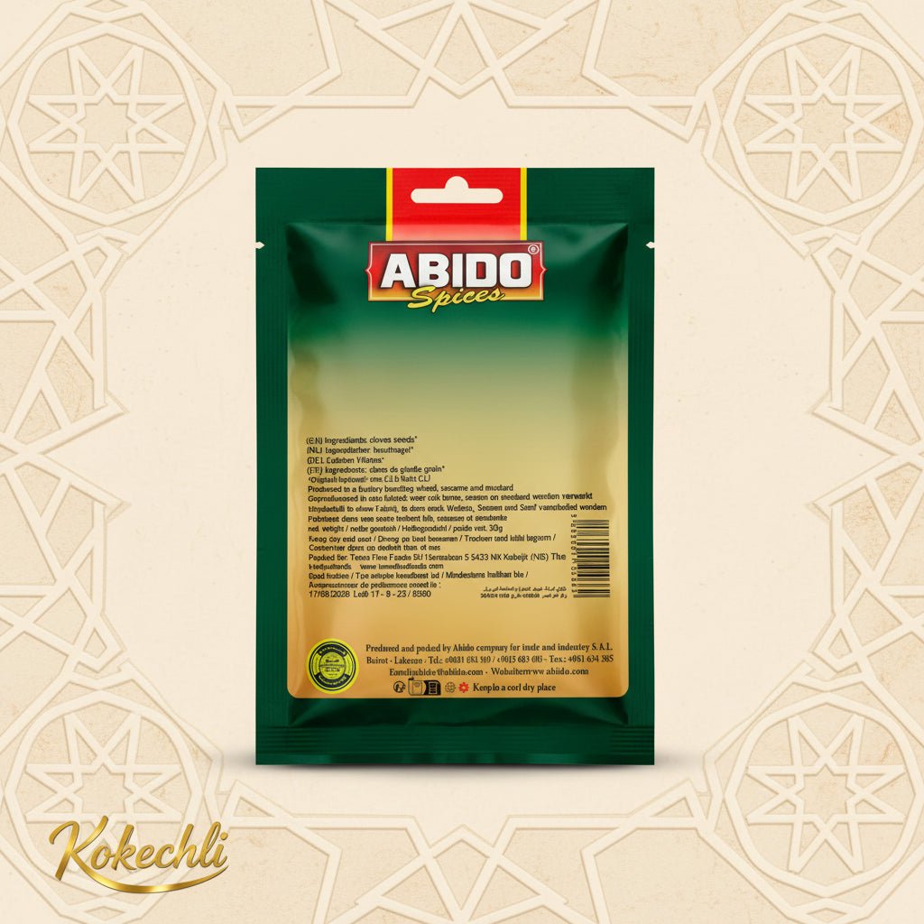 Clous de Girofle Entiers 30 g – Abido | Épice Naturelle Premium - Kokechli Abido
