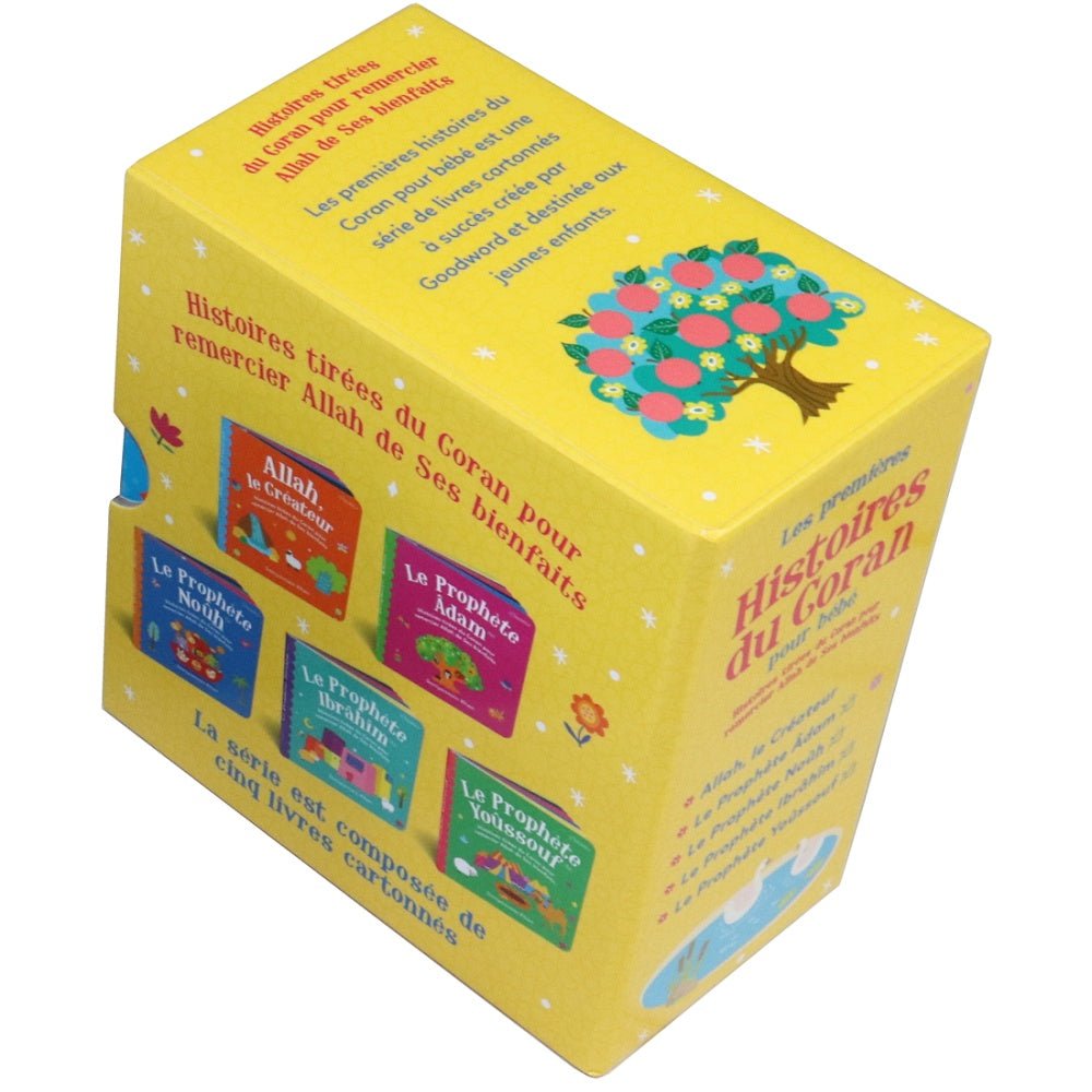 Coffret « Les Premières Histoires du Coran pour bébé – Volume 1 » — Collectif — Goodword Books / Orientica - Kokechli Orientica