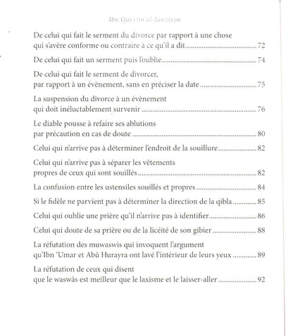 Comment vaincre le Waswâs – Ibn Qayyim Al - Jawziyya – Éditions Al Hadîth - KokechliAl Hadîth